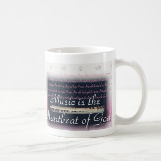La musique est le battement de coeur de la tasse