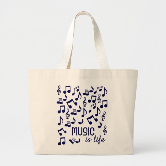 La musique est le sac Life (Devant)