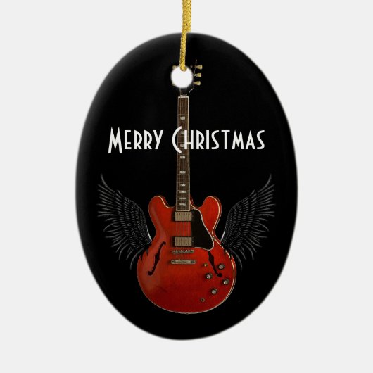 La musique est ornement de Noël de ciel (Devant)