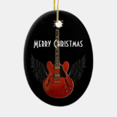 La musique est ornement de Noël de ciel (Dos)