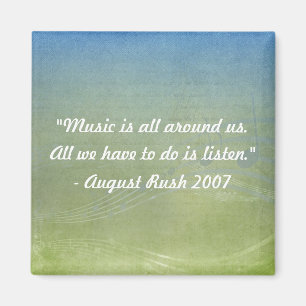 La musique est tout autour de nous Magnet