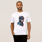 La musique est un T-shirt Life (Devant entier)