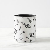 La musique note la tasse (Centre)
