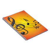 La musique note le carnet (Côté Droit)