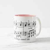 La musique sent la tasse de café (Devant droit)