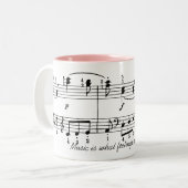 La musique sent la tasse de café (Devant gauche)
