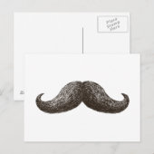 La Mustache Briefkaart (Voorkant / Achterkant)