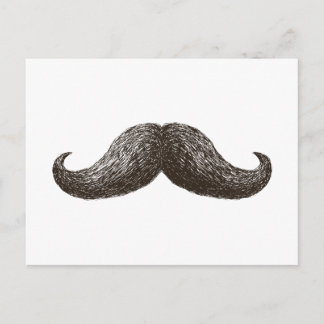 La Mustache Briefkaart
