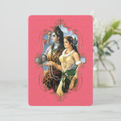 La Mystique De L'Inde 31 - Carte De Vœux (Debout devant)