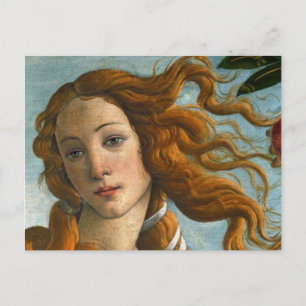 La naissance de Vénus par Botticelli Carte Postale