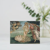 La naissance de Vénus par Botticelli Carte Postale (Debout devant)