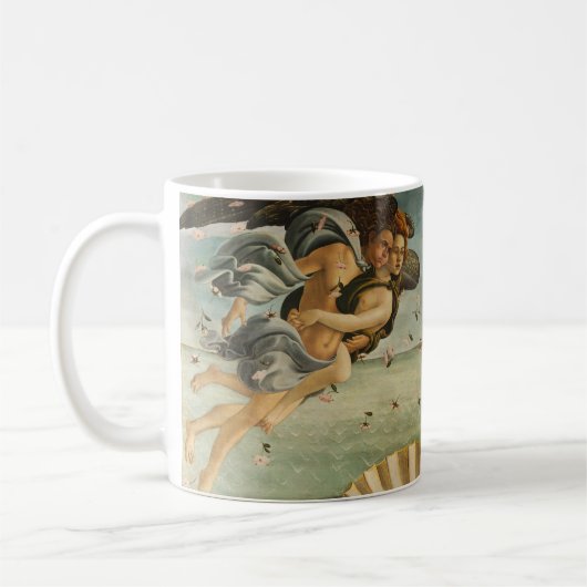 La naissance de Vénus par Botticelli - Mug (Gauche)