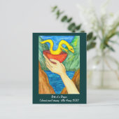 La naissance d'une carte postale de dragon (Debout devant)