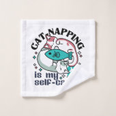 La Nappage De Chats Est Mon Soin Personnel : Chats (Gant de toilette)