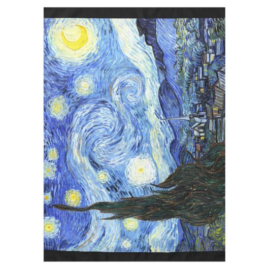 La nappe d'impressionisme de Van Gogh de nuit (Devant)