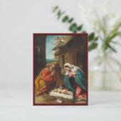 La Nativité 1523 | Carte postale Blue Beach Song™ (Debout devant)