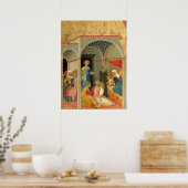 La Nativité - Andrea di Bartolo Poster des Beaux-A (Cuisine)