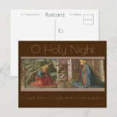 La Nativité c.1445 | Carte postale Blue Beach Song (Devant / Derrière)