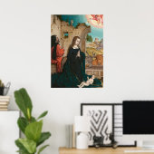 La Nativité - Poster des Beaux-Arts Juan de Flande (Bureau à domicile)