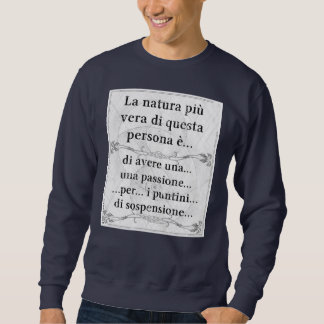 La natura più vera passione puntini sopensionone trui