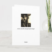 La nature a inspiré la carte de voeux avec la (Dos)