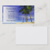 La nature appelle les Cartes de visite (Devant / Derrière)