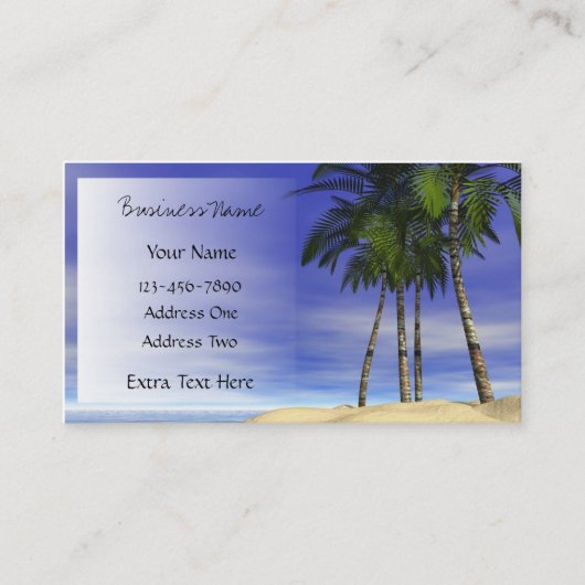 La nature appelle les Cartes de visite (Devant)