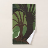 La nature botanique des arbres (Serviette à main)
