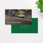 La nature du visage de la grenouille taureau (Bureau)