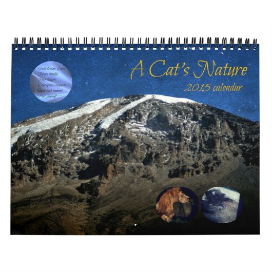 La nature d'un chat - Calendrier 2015 (Protection)