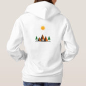 La nature échappe à la Sweat - shirt à capuche des (Dos)