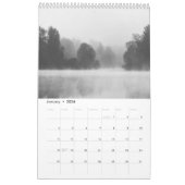 La nature en noir et blanc calendrier photo v2 (Jan 2026)