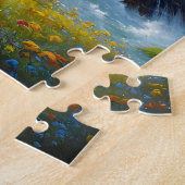 La nature sauvage de l'île de Vancouver Art Puzzle (Côté)