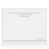 La nature - Un endroit où guérir (Intérieur Horizontal (Haut))