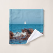La navigation dans l'Atlantique (Gant de toilette)
