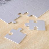 La neige de cabine d'hiver a couvert le puzzle de (Côté)