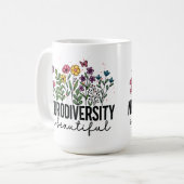 La Neurodiversité Est Belle Mug En Céramique (Devant gauche)