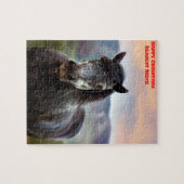 La nièce de Noël. Jigsaw Puzzle (Horizontal)