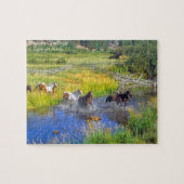 La nièce de Noël. Puzzle (Horizontal)