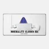 La normalité m'élude Bell Curve Statistiques Geek (Clavier et souris)