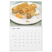 La nourriture esquisse le calendrier (Mar 2026)