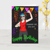 La nouvelle carte d'anniversaire 30 (Fleur jaune)