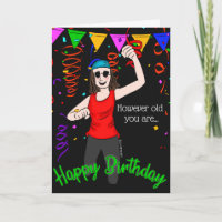 La nouvelle carte d'anniversaire 30