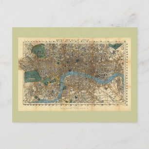 La nouvelle carte de Londres de Smith 1860
