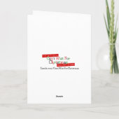 La nouvelle carte noire de pull de Noël est moche (Dos)