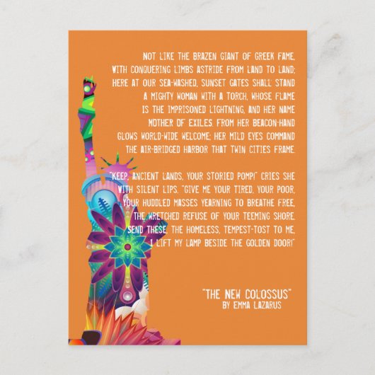 La nouvelle carte postale Colossus (Devant)