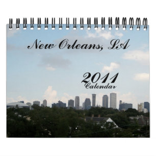 La Nouvelle-Orléans, LA, 2011, calendrier