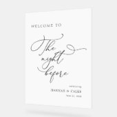 La Nuit Avant La Répétition Mariage Bienvenue (Angle)