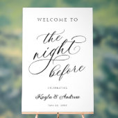 La Nuit Avant La Répétition Mariage Bienvenue (Neutre)