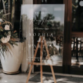 La nuit avant l'Affiche de bienvenue acrylique Mar